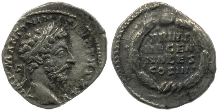 RIC III Marcus Aurelius 245, реверс, Британский музей