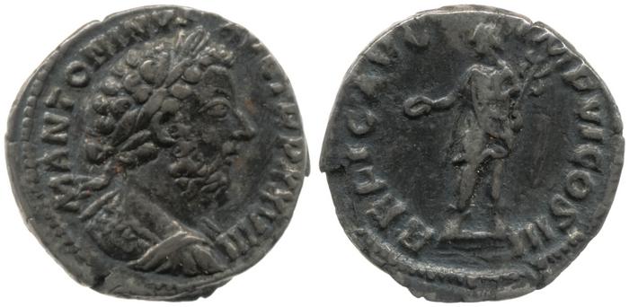 RIC III Marcus Aurelius 298, реверс, bm