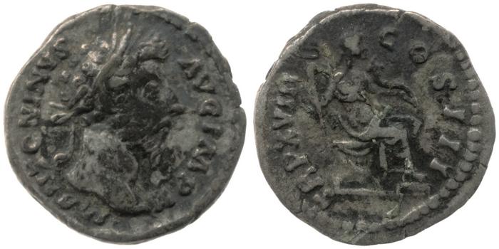RIC III Marcus Aurelius 112, реверс, bm