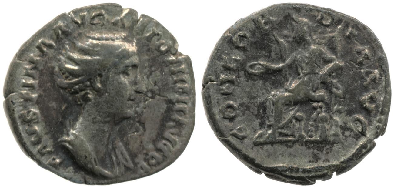 RIC III Antoninus Pius 327, аверс, Британский музей