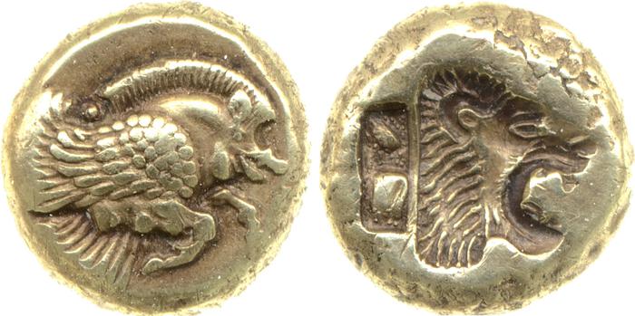 Mytilene Bodenstedt 1981 Series 1.15, реверс, Британский музей