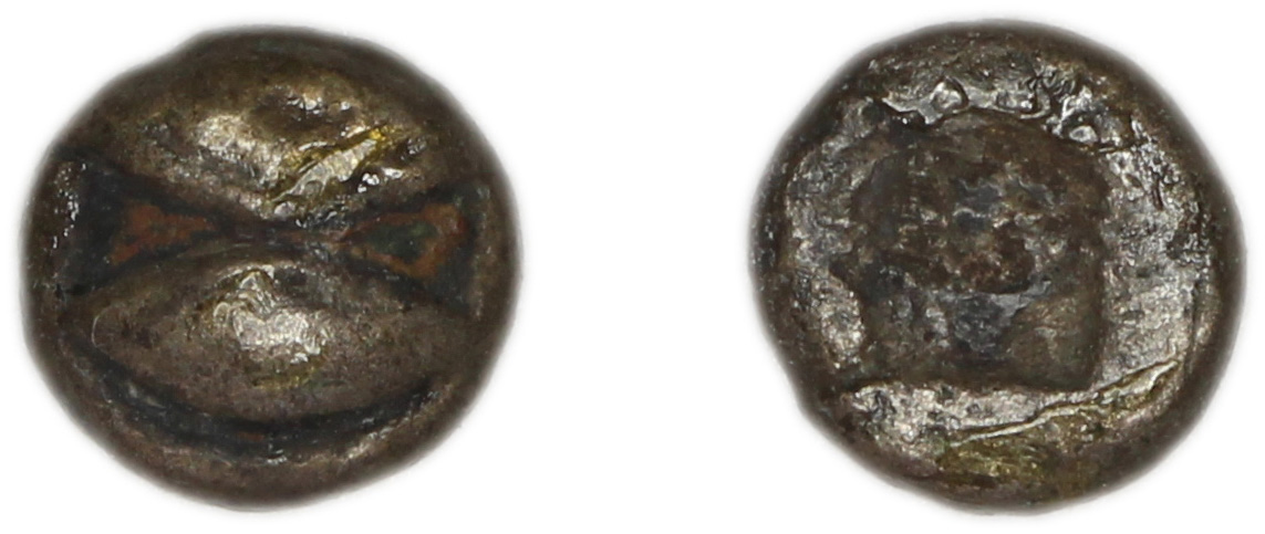 Lesbos Babelon 1907 585-90, аверс, Британский музей