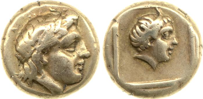 Mytilene Bodenstedt 1981 Series 5.81, реверс, Британский музей
