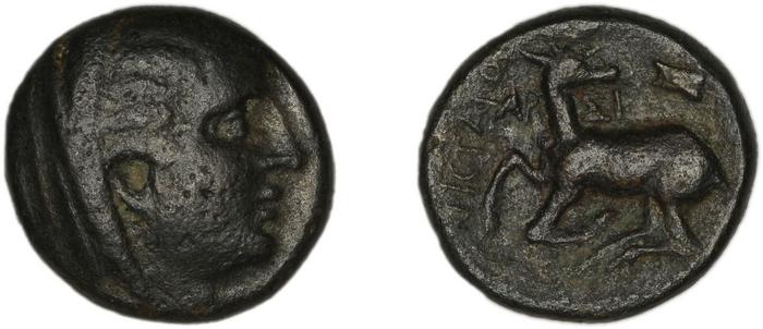 реверс Ephesus Kinns and Holt 2023 Period IIIa, AE XI