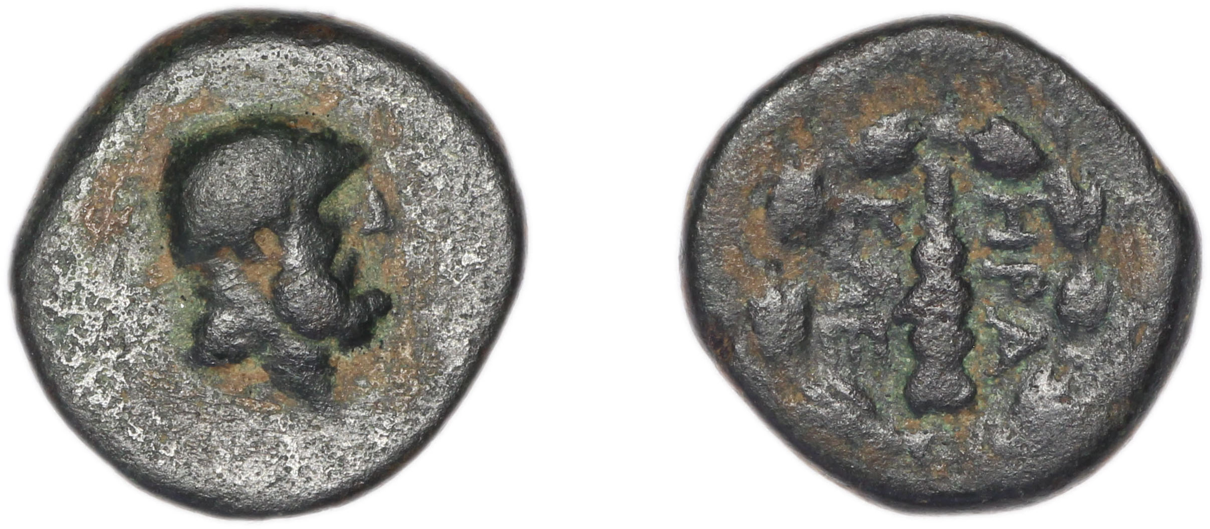 аверс Herakleia ad Latmum BMC Heraclea ad Latmum 8-9