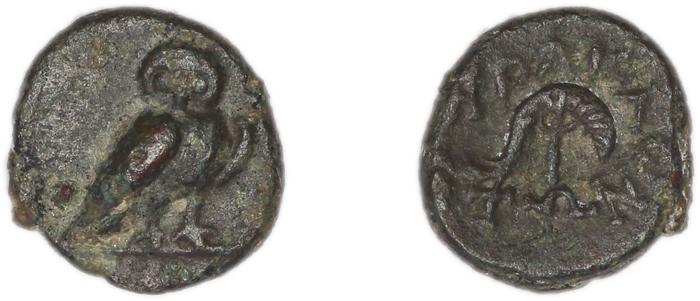 Herakleia ad Latmum BMC Heraclea ad Latmum 13-4, реверс, Британский музей