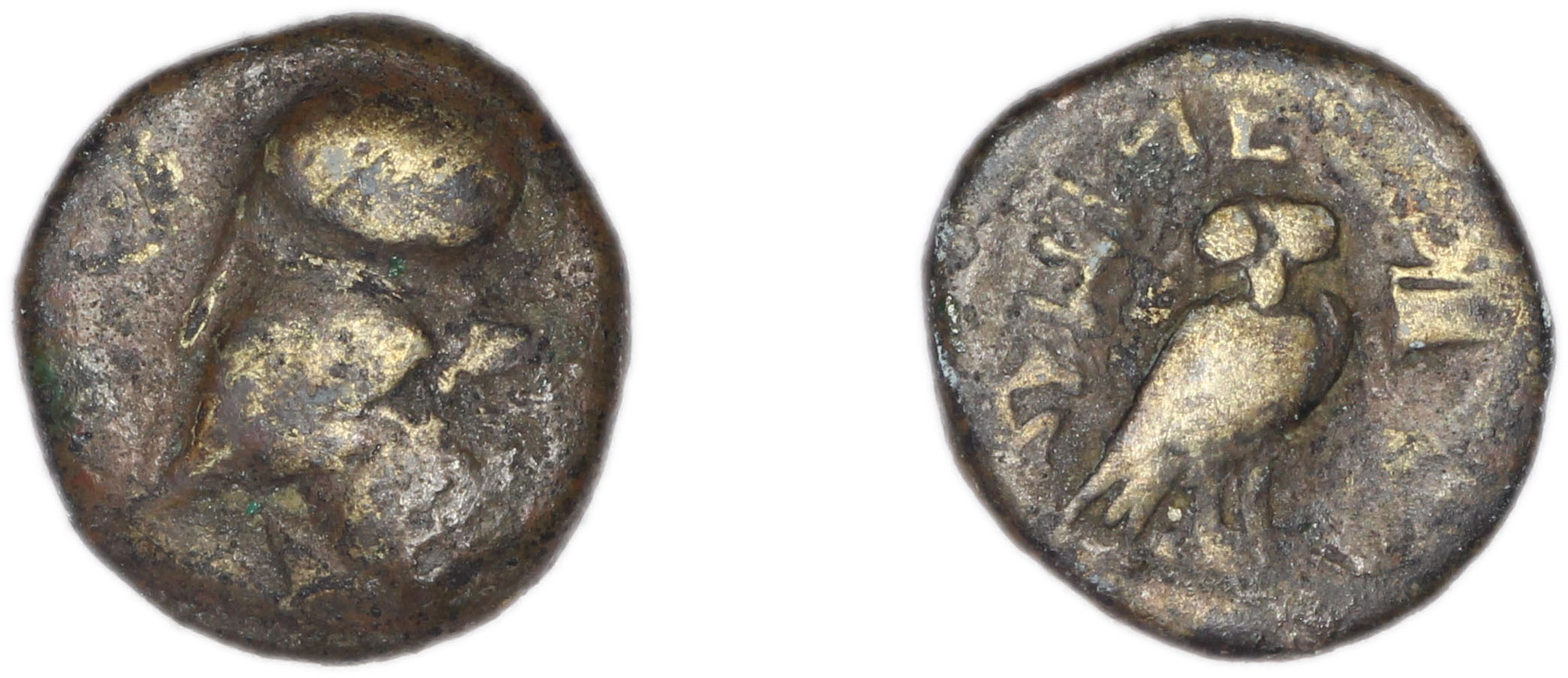 Lebedus Kinns 1980 Period I, AR IA, аверс, bm