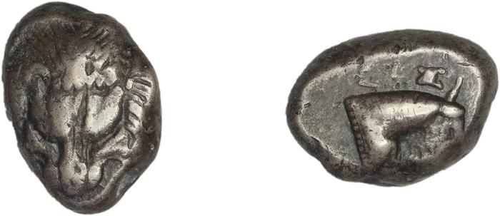 Samos Barron 1966 Class III tetradrachms, реверс, bm