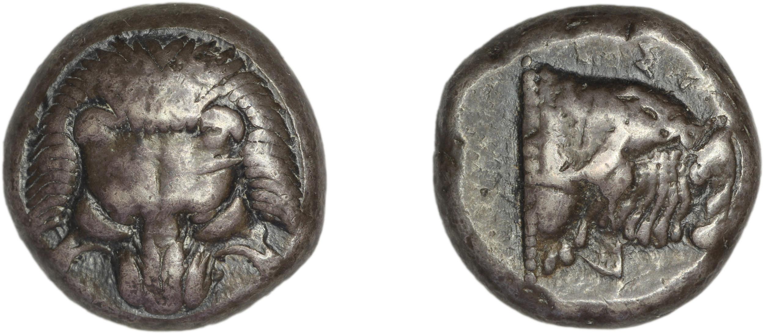 аверс Samos Barron 1966 Class III tetradrachms