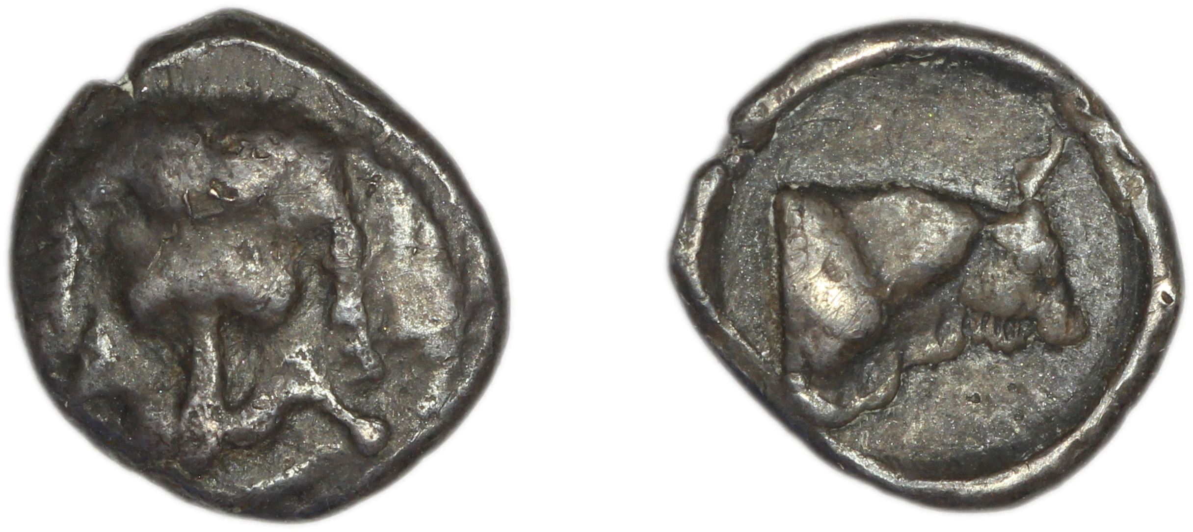 аверс Samos Barron 1966 Samian obols 1