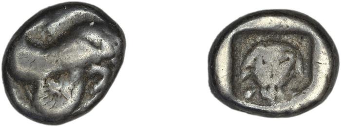 Samos Barron 1966 Samian drachms, реверс, bm
