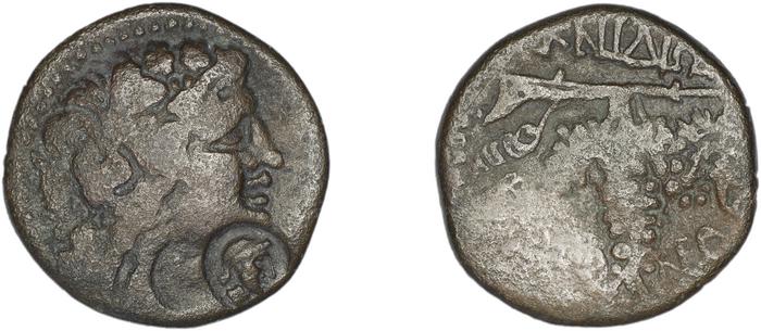 Cnidus Nordbø 1972 Series 27, реверс, Британский музей