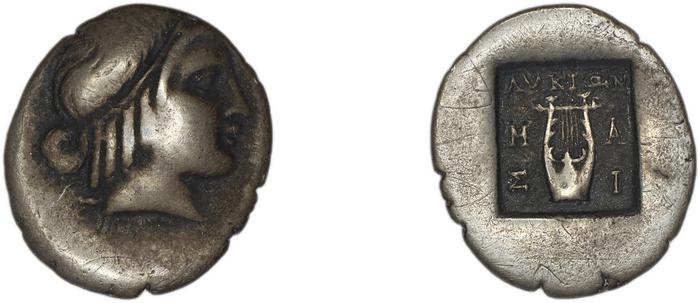 Lycian League Masicytes Troxell 1982 4.103, реверс, Британский музей