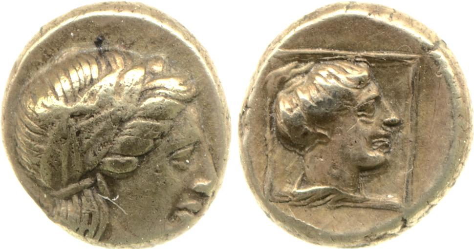 Mytilene Bodenstedt 1981 Series 5.95, аверс, Британский музей