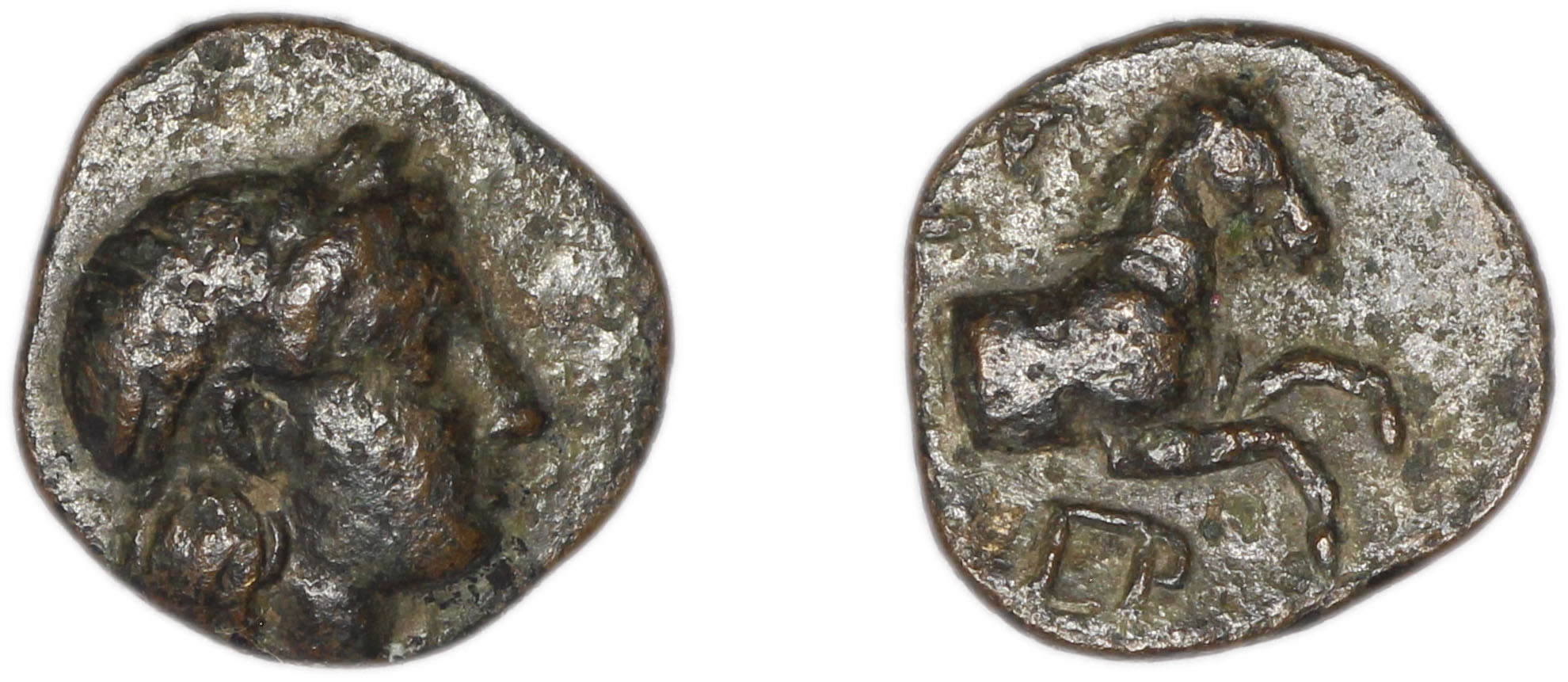 obverse Larisa, Ionia Imhoof-Blumer 1897 p. 54 n.2