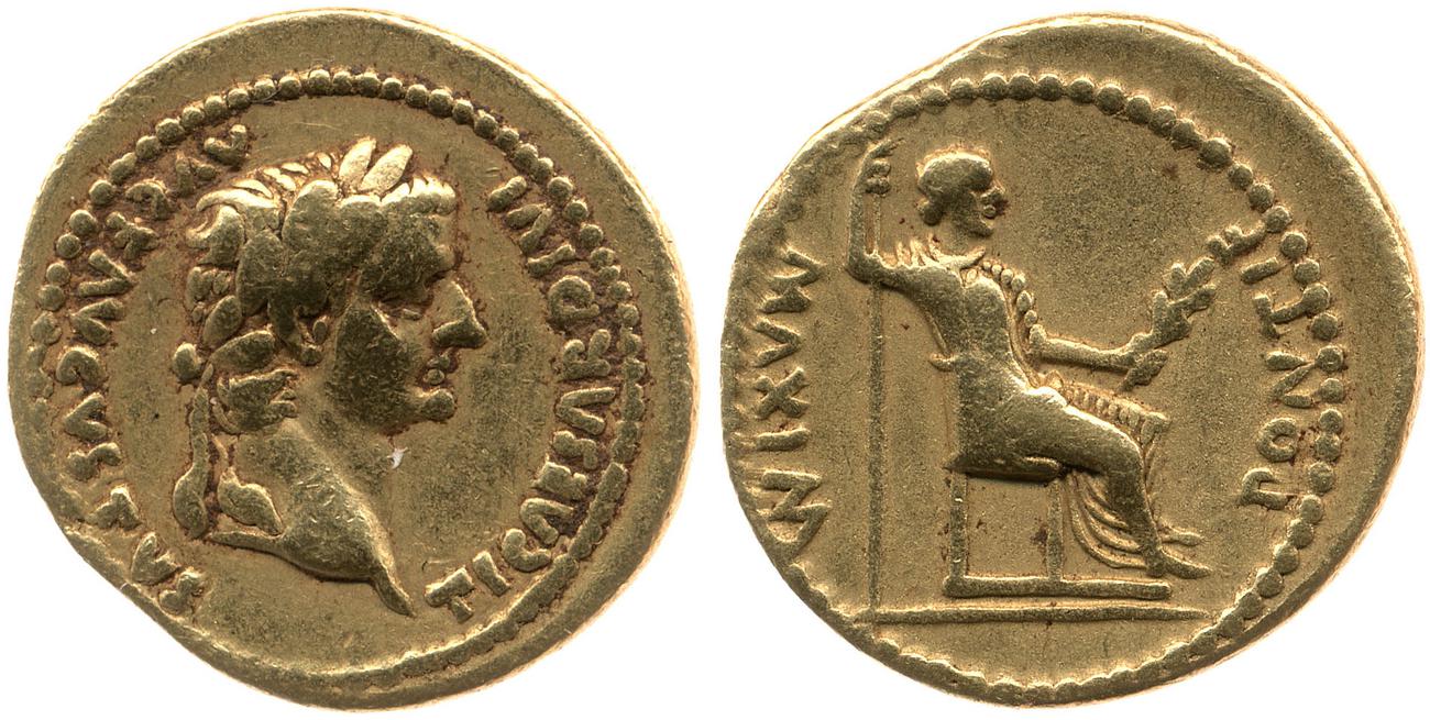 RIC I (second edition) Tiberius 25, аверс, bm