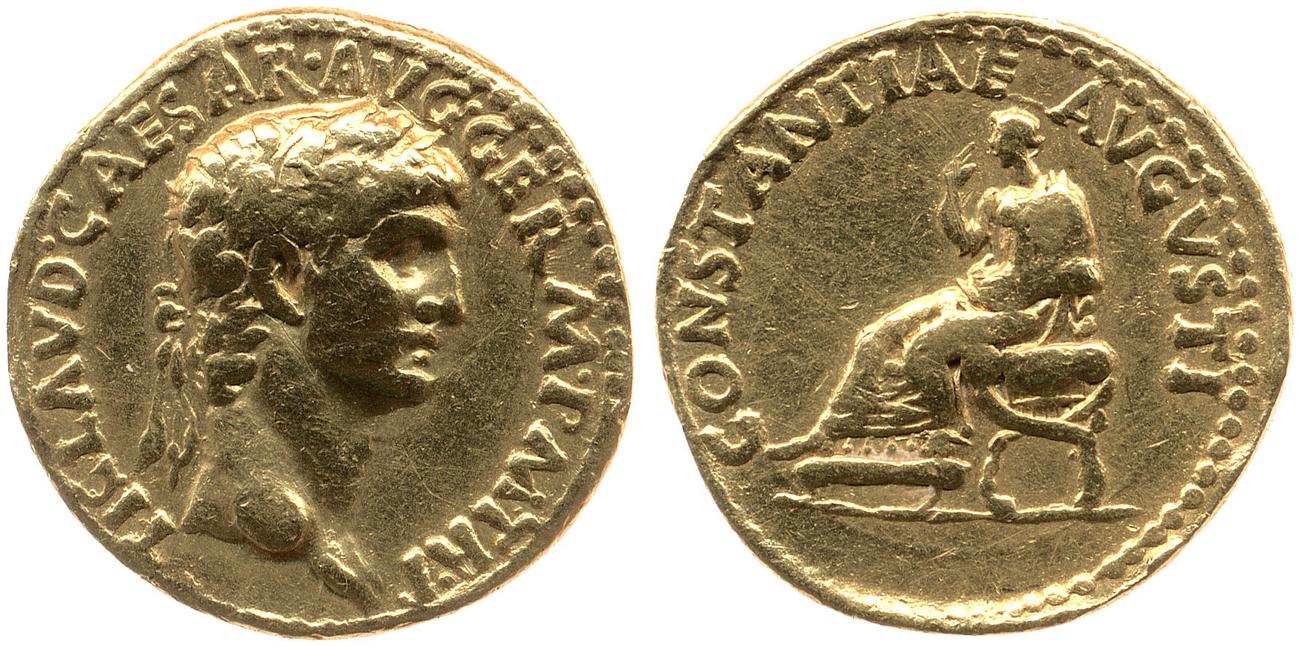 аверс RIC I (second edition) Claudius 13