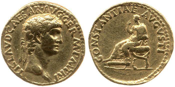 реверс RIC I (second edition) Claudius 13