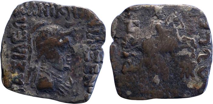 аверс Bactrian and Indo-Greek Coinage Philoxenus 10.7