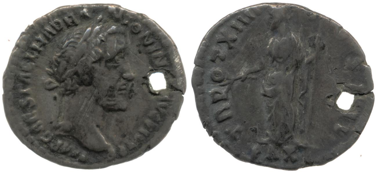 RIC III Antoninus Pius 200c, аверс, Британский музей