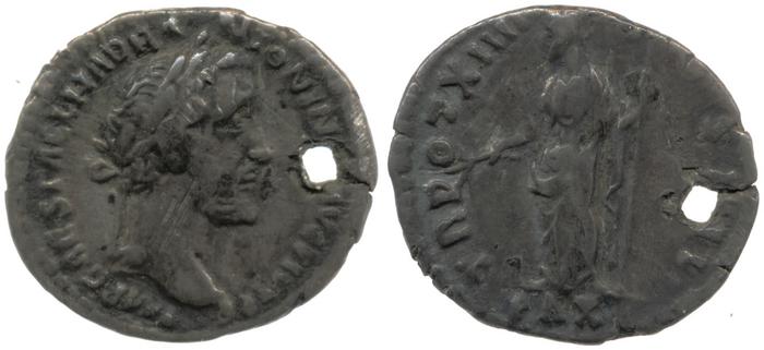 RIC III Antoninus Pius 200c, реверс, Британский музей