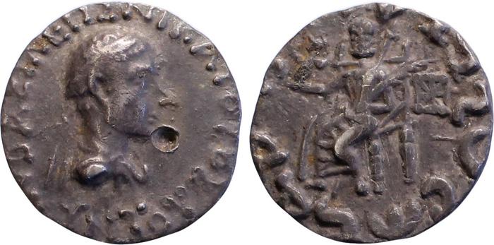 аверс Bactrian and Indo-Greek Coinage Amyntas 9.4