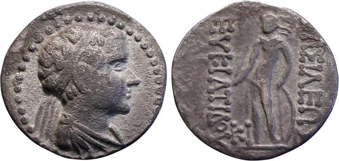 Eucratides II of Bactria rev