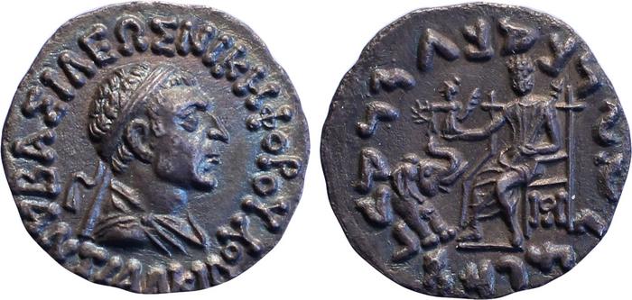 obverse Bactrian and Indo-Greek Coinage Antialcidas 11.1
