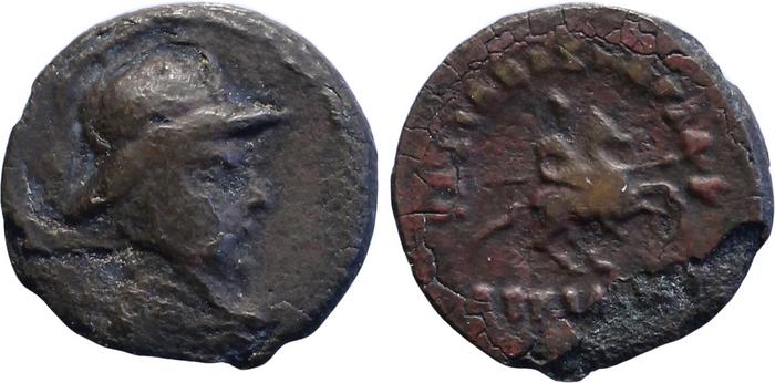 аверс Bactrian and Indo-Greek Coinage Eucratides I 17.1