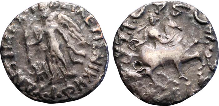 аверс Bactrian and Indo-Greek Coinage Antimachus II 1.4