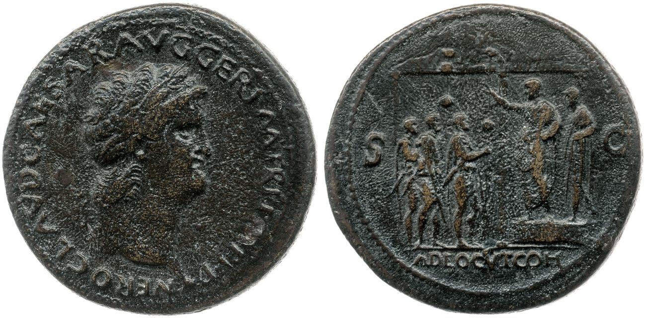 аверс RIC I (second edition) Nero 387
