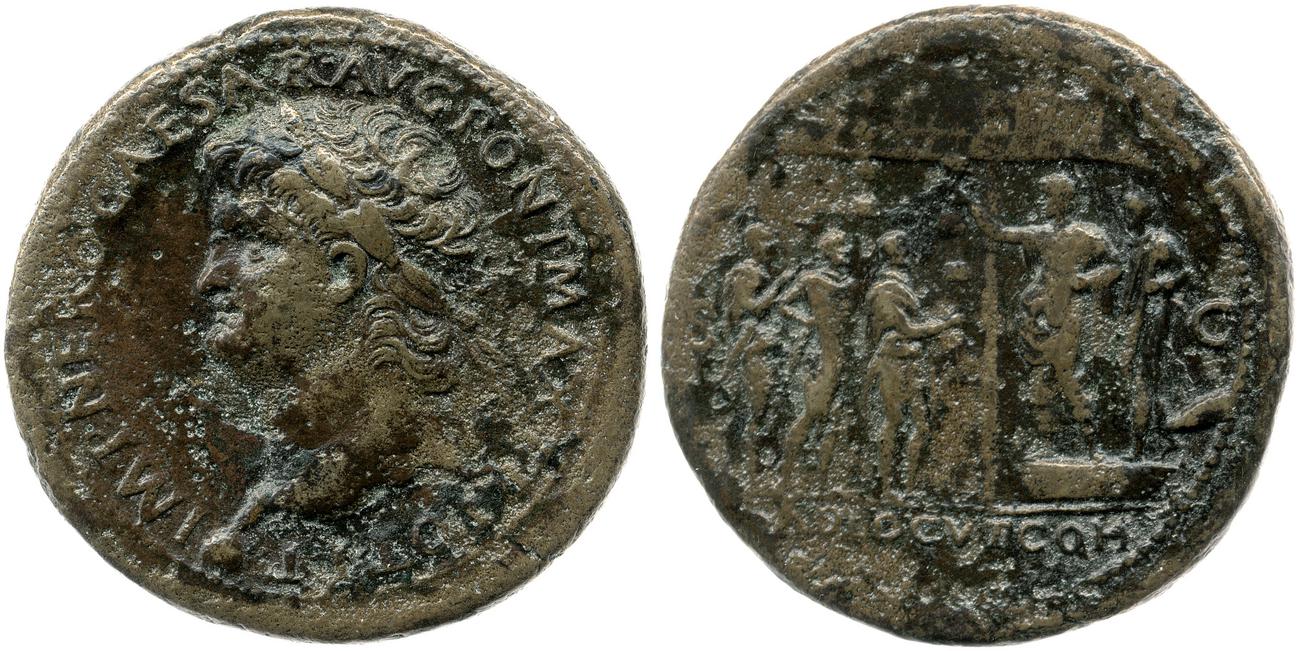 obverse RIC I (second edition) Nero 491