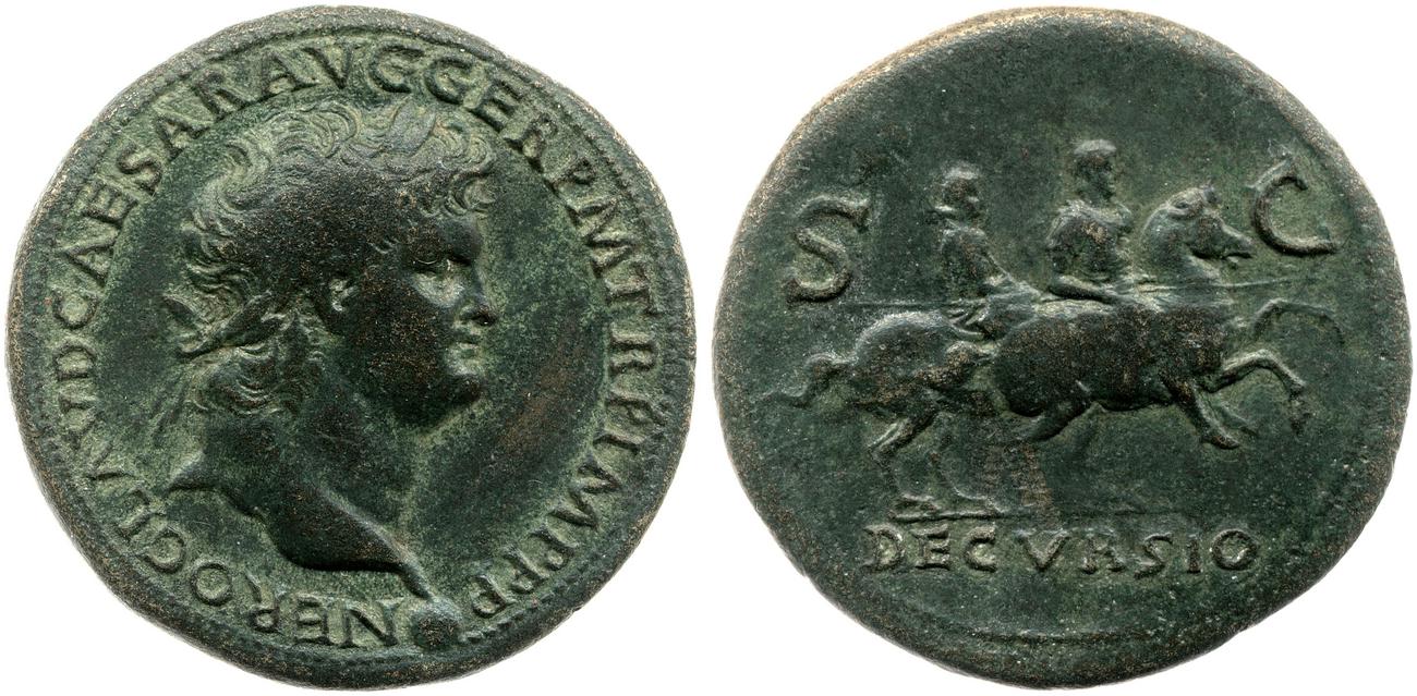 obverse RIC I (second edition) Nero 436