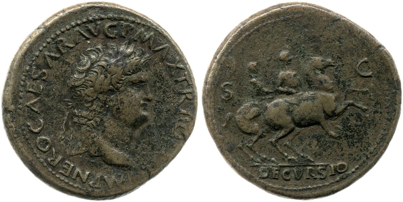 obverse RIC I (second edition) Nero 581