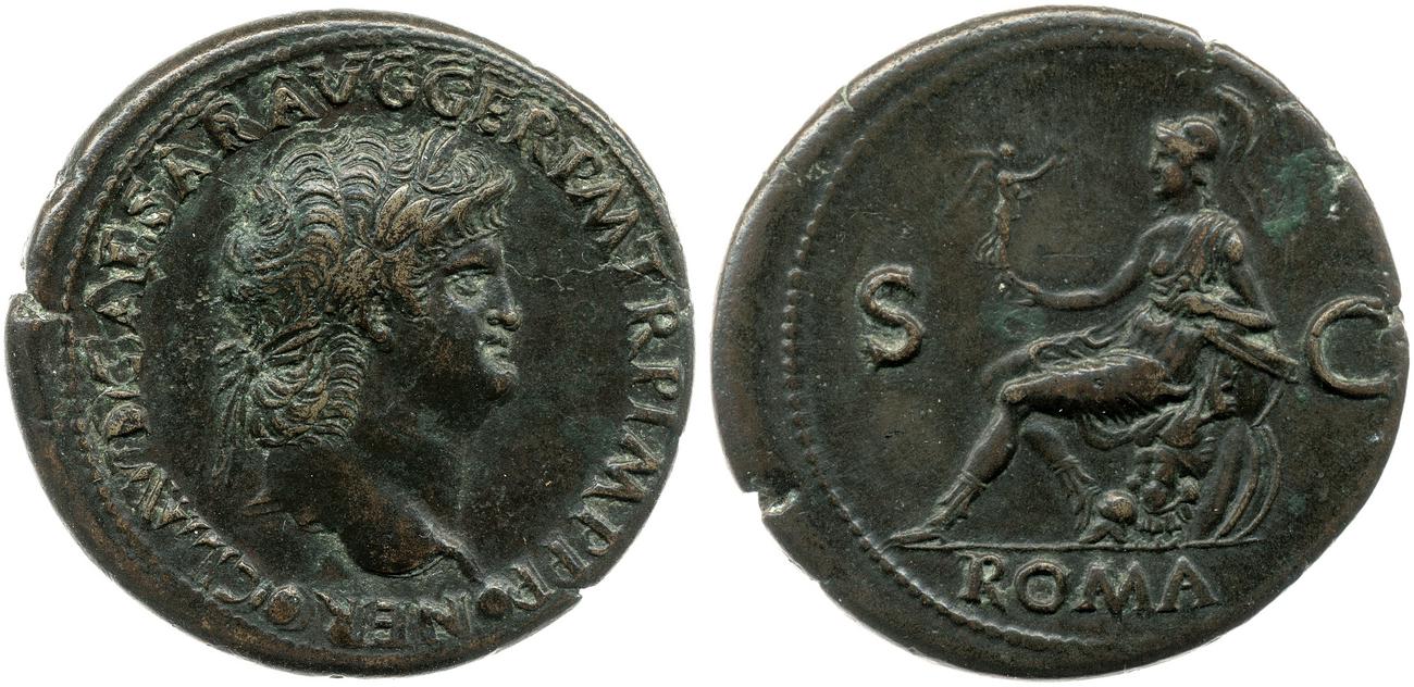 obverse RIC I (second edition) Nero 442