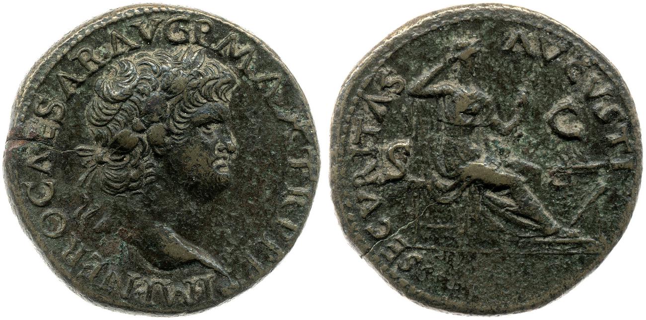 obverse RIC I (second edition) Nero 518