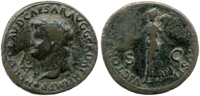 RIC I (second edition) Nero 450, реверс, bm