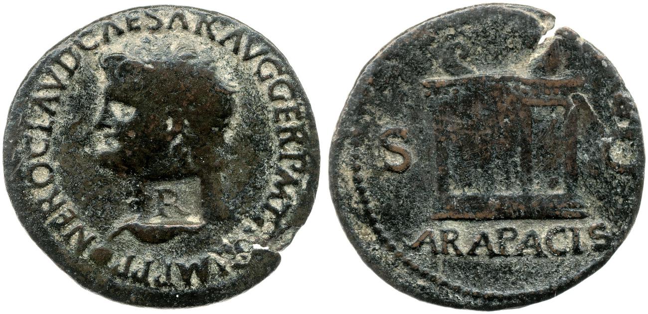 obverse RIC I (second edition) Nero 461