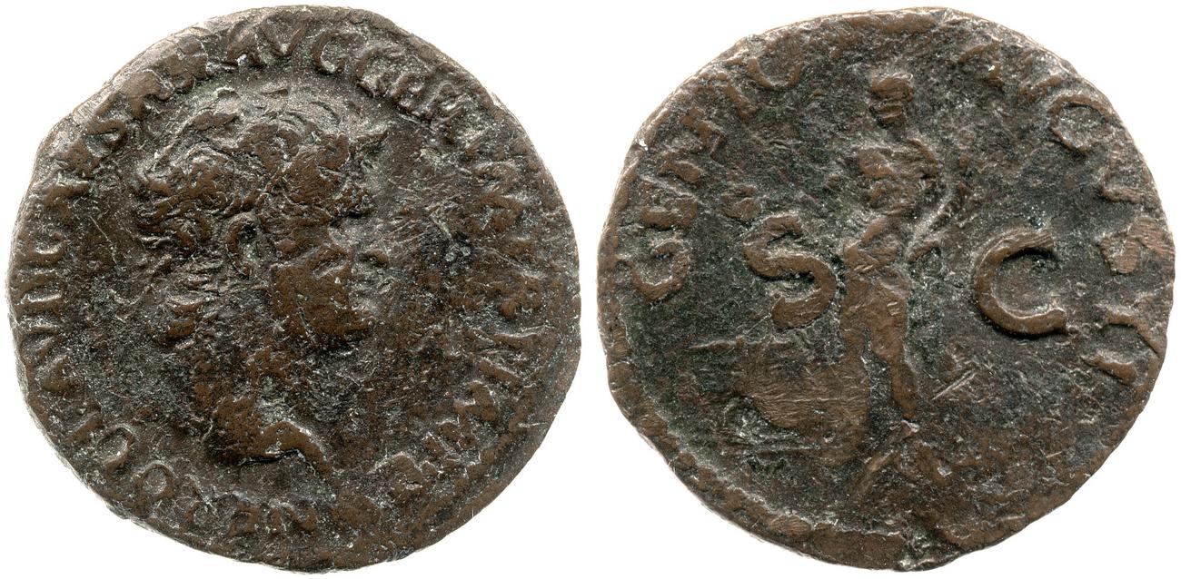 obverse RIC I (second edition) Nero 464