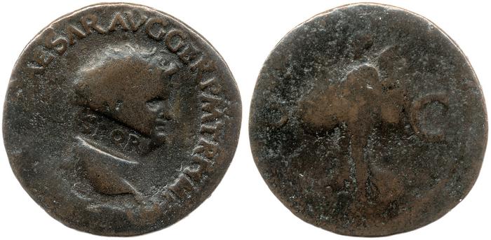 RIC I (second edition) Nero 477, реверс, Британский музей