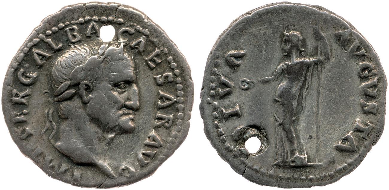 RIC I (second edition) Galba 186, аверс, bm