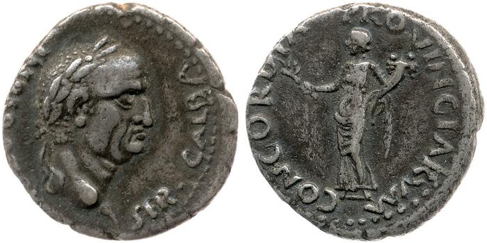 RIC I (second edition) Galba 105, реверс, bm