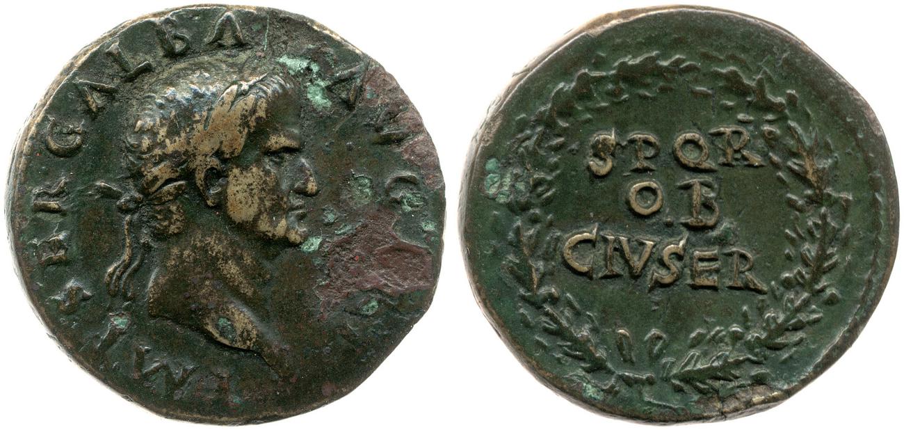 аверс RIC I (second edition) Galba 286