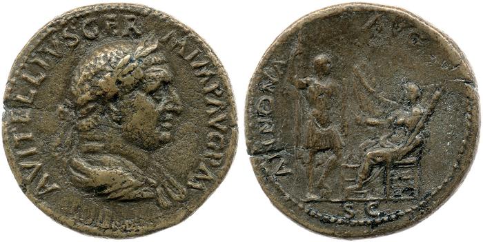 реверс RIC I (second edition) Vitellius 166