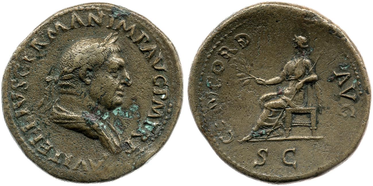 аверс RIC I (second edition) Vitellius 133