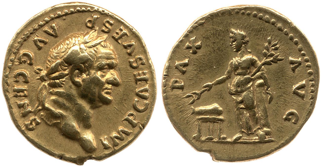 аверс RIC II, Part 1 (second edition) Vespasian 543