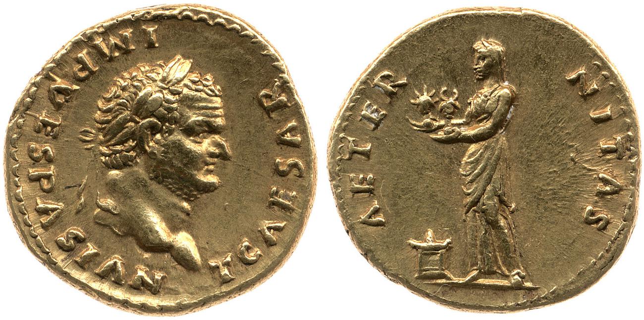 аверс RIC II, Part 1 (second edition) Vespasian 856