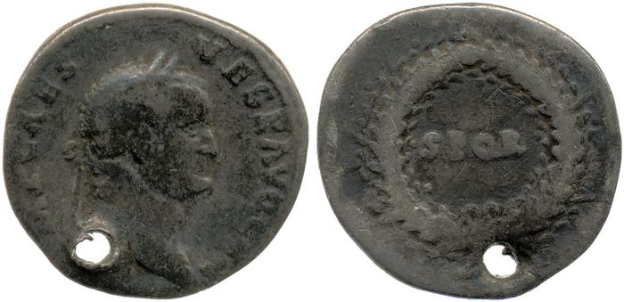 RIC II, Part 1 (second edition) Vespasian 514, реверс, Британский музей