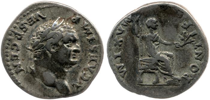реверс RIC II, Part 1 (second edition) Vespasian 553