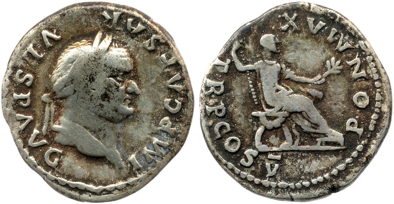 аверс RIC II, Part 1 (second edition) Vespasian 683